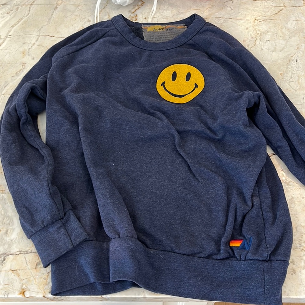 Aviator nation smile pullover